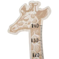Atmosphera Toise Girafe Bois- Decorations Murales
