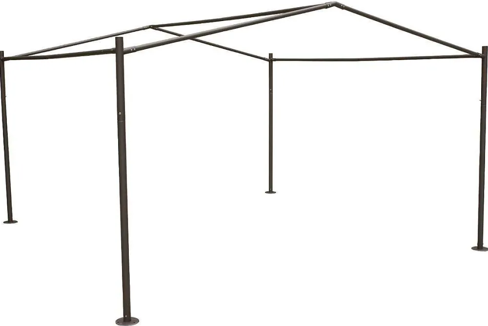 Hespéride Tonnelles>Tonnelle Abri Certeli 4X4M Ardoise