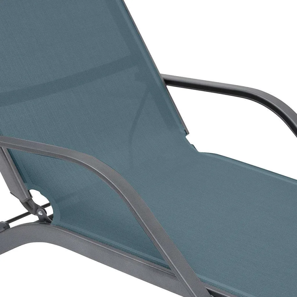 * Chaise Longue Et Transat De Jardin>Transat Bayamo Canard Graphite
