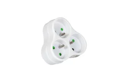 Prises Et Rallonges|* Triplite 3X16A Triangulaire
