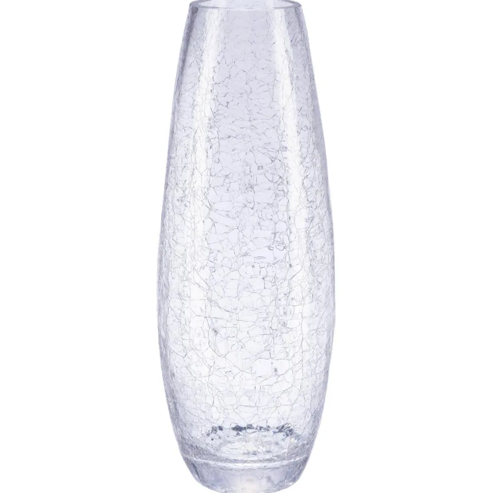 Atmosphera Vase Bombe Craquele H.40Cm- Vases A Poser