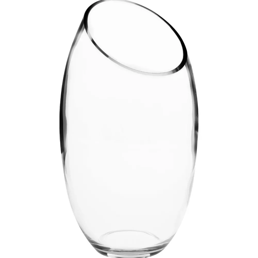 Atmosphera Vase Bombe Transparent D.14.5X27.5Cm- Vases A Poser
