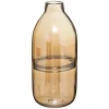 maxibazar Vase Bouteille Line Shine H.30Cm- Vases A Poser