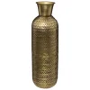 maxibazar Vase Metal Dore Night H.45Cm- Vases Et Caches Pots