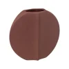 maxibazar Vase Plat Terracotta Origines H.20Cm- Vases Et Caches Pots