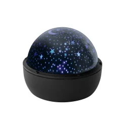 maxibazar Veilleuse Led Ciel Etoile Rotative- Luminaires Enfant